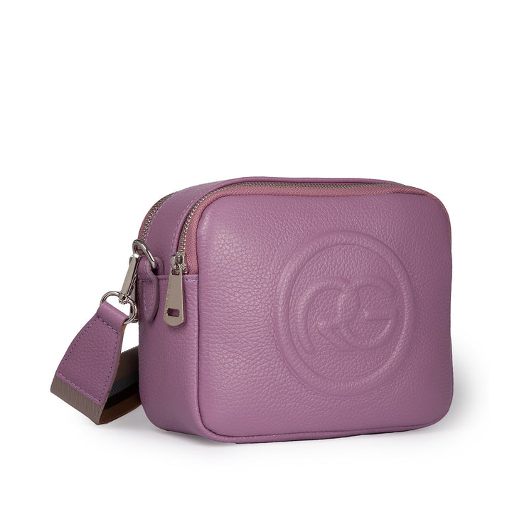 Roberta Gandolfi Roberta Pelle camera e crossbody in pelle con doppio scomparto e tracolla staccabile 2025