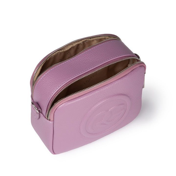 Roberta Gandolfi Roberta Pelle camera e crossbody in pelle con doppio scomparto e tracolla staccabile 2025