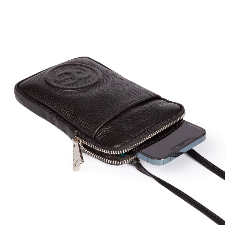 Roberta Gandolfi RG Phone holder in pelle di vitello con tracolla staccabile e regolabile In Saldo