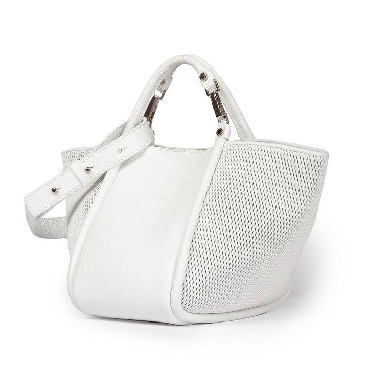 Roberta Gandolfi Yuma medium 3 in 1 borsa a mano in pelle trasformabile con tracolla staccabile Sconto