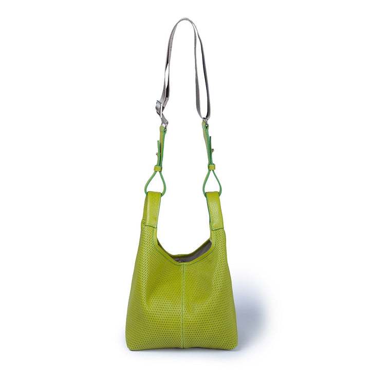 Roberta Gandolfi Joy Yuma 5 in 1 borsa in pelle trasformabile con tracolla staccabile Vendita Calda