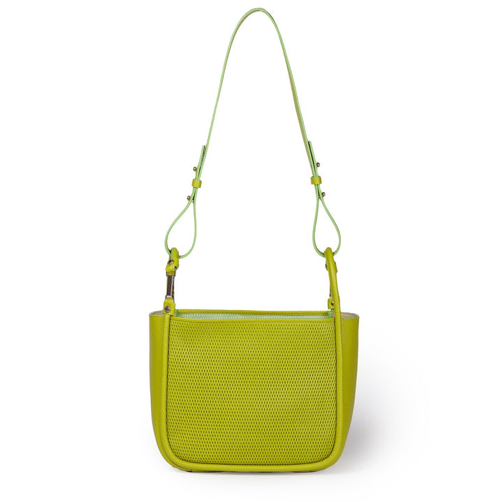 Roberta Gandolfi Yuma medium 3 in 1 borsa a mano in pelle trasformabile con tracolla staccabile Vendita Economica