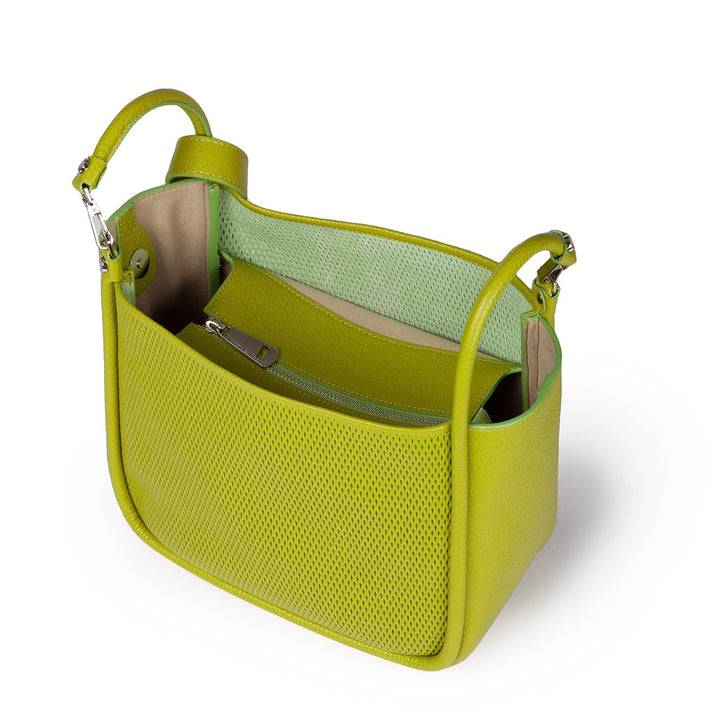 Roberta Gandolfi Yuma medium 3 in 1 borsa a mano in pelle trasformabile con tracolla staccabile Vendita Economica