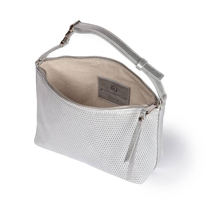 Roberta Gandolfi Yuma baguette in pelle con spallaccio regolabile Soddisfazione Garantita