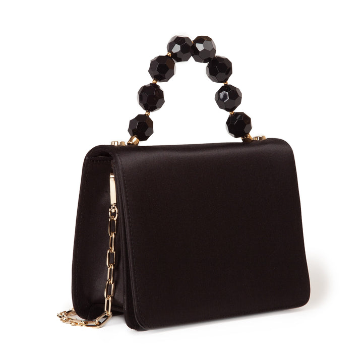 Roberta Gandolfi Sirenetta Mini bag in raso di seta e manico gioiello Economico