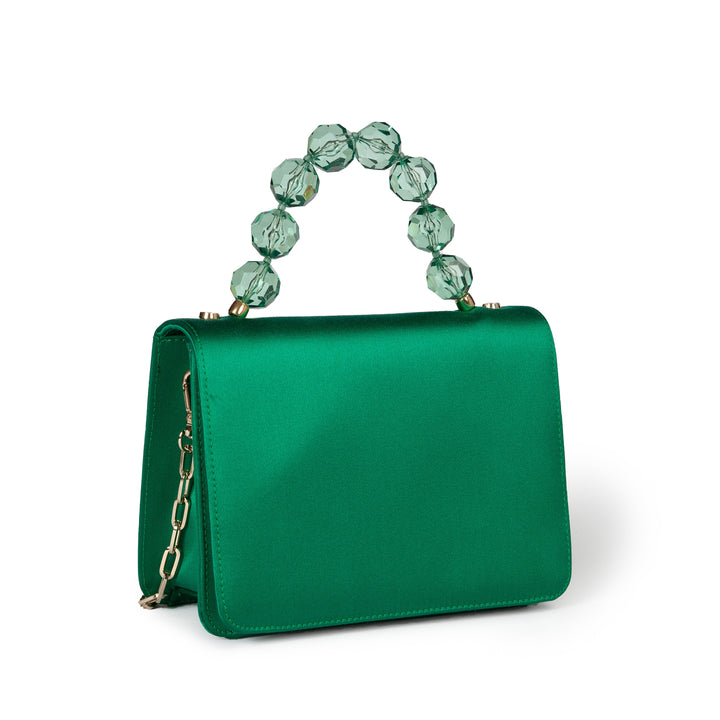 Roberta Gandolfi Sirenetta Mini bag in raso di seta e manico gioiello Online