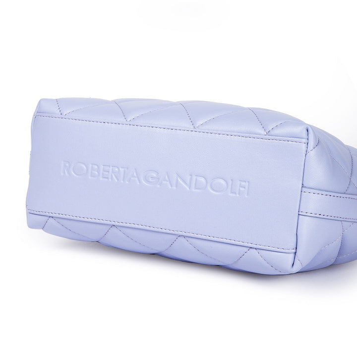 Roberta Gandolfi Sirenetta Matelassè Baguette mini bag in nappa trapuntata in pelle di agnello Promozione Limitata