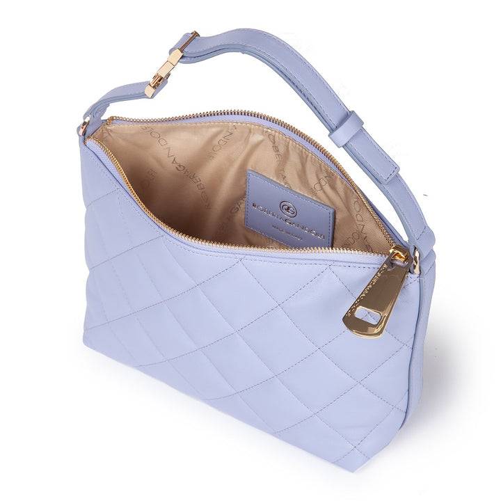 Roberta Gandolfi Sirenetta Matelassè Baguette mini bag in nappa trapuntata in pelle di agnello Promozione Limitata