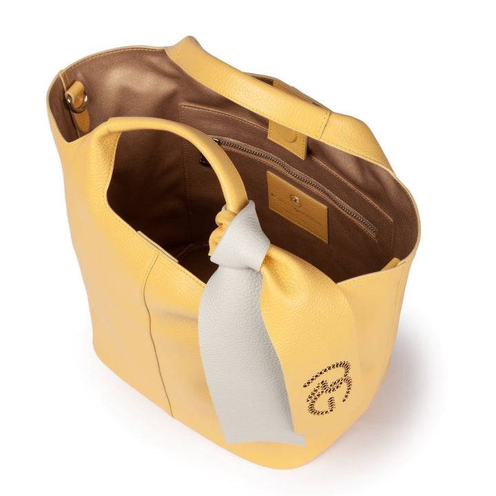 Roberta Gandolfi Maia handbag borsa a mano in pelle martellata e tracolla staccabile Offerta migliore