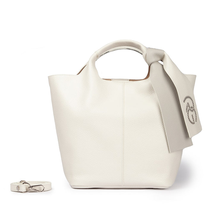 Roberta Gandolfi Maia handbag borsa a mano in pelle martellata e tracolla staccabile Latest fashion