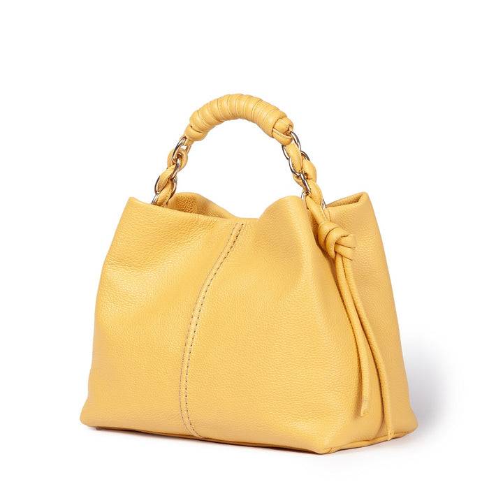 Roberta Gandolfi Amina small borsa a mano in pelle con manico tubolare fasciato e tracolla staccabile Fino al 65% di sconto