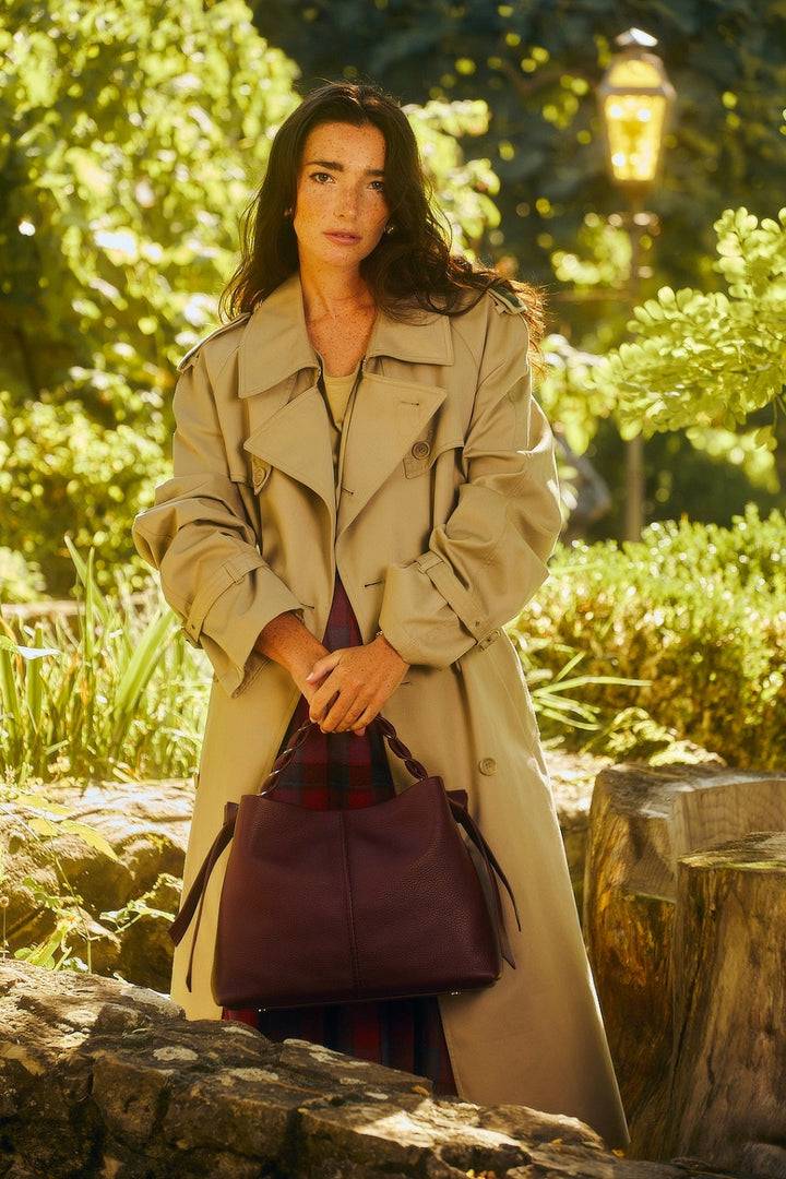 Roberta Gandolfi Asia Large borsa a mano in pelle con tracolla staccabile Duty-free