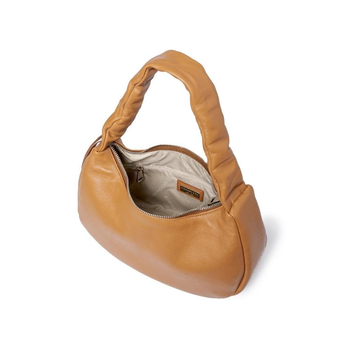 Roberta Gandolfi Azzurra Hobo small in morbida pelle nappa con manico arricciato regolabile Presa