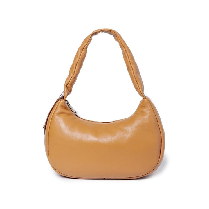 Roberta Gandolfi Azzurra Hobo small in morbida pelle nappa con manico arricciato regolabile Presa