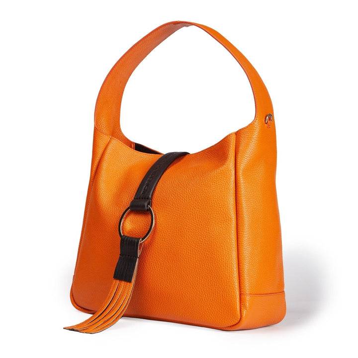 Roberta Gandolfi Samanta hobo midi borsa a spalla in pelle con tramezza interna Comprare a buon mercato