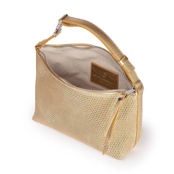 Roberta Gandolfi Yuma baguette in pelle con spallaccio regolabile Spedizione gratuita