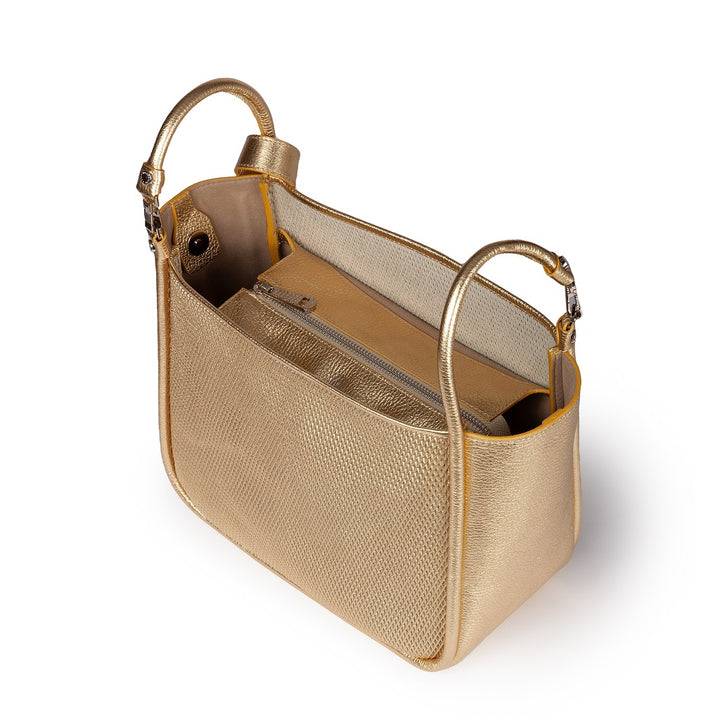 Roberta Gandolfi Yuma small 3 in 1 borsa a mano in pelle trasformabile con tracolla staccabile Comprare a buon mercato