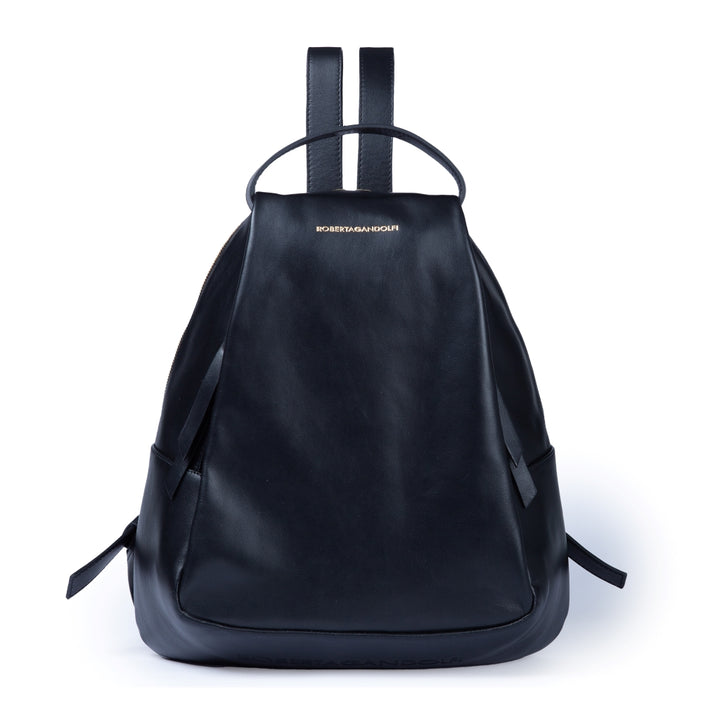 Roberta Gandolfi Micol Backpack in vitello liscio multitasche Offerta natalizia