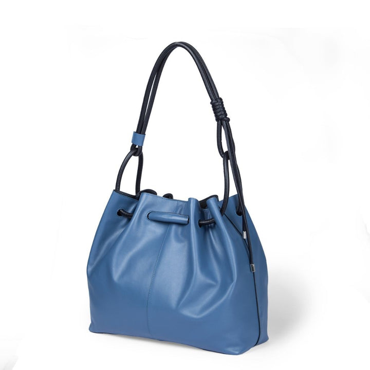 Roberta Gandolfi Gisella Large borsa con doppia portabilità mano o spalla in morbido vitello Offerta Anniversario