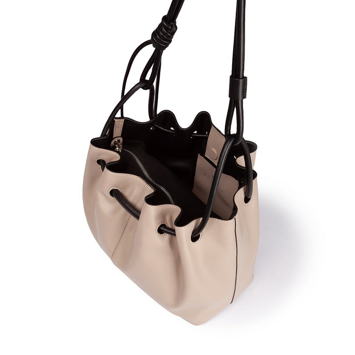 Roberta Gandolfi Gisella medium borsa con doppia portabilità mano o spalla in morbido vitello Fino al 60% di sconto