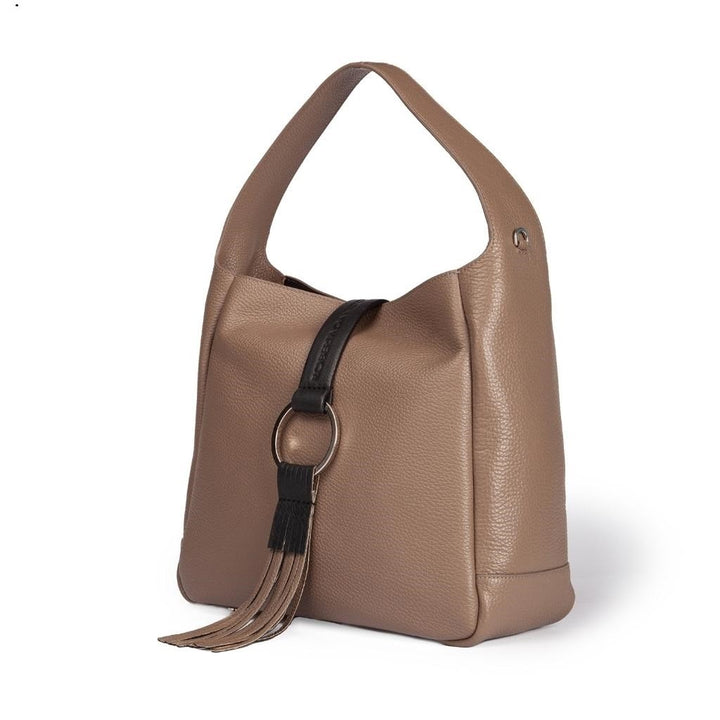 Roberta Gandolfi Samanta hobo midi borsa a spalla in pelle con tramezza interna 50% di sconto per tempo limitato