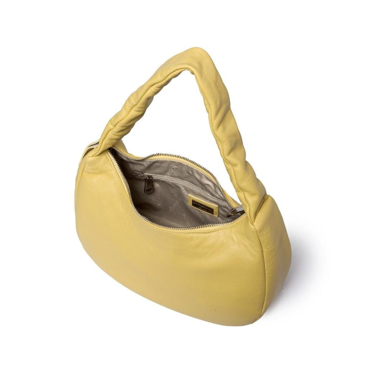 Roberta Gandolfi Azzurra Hobo small in morbida pelle nappa con manico arricciato regolabile Soddisfazione Garantita