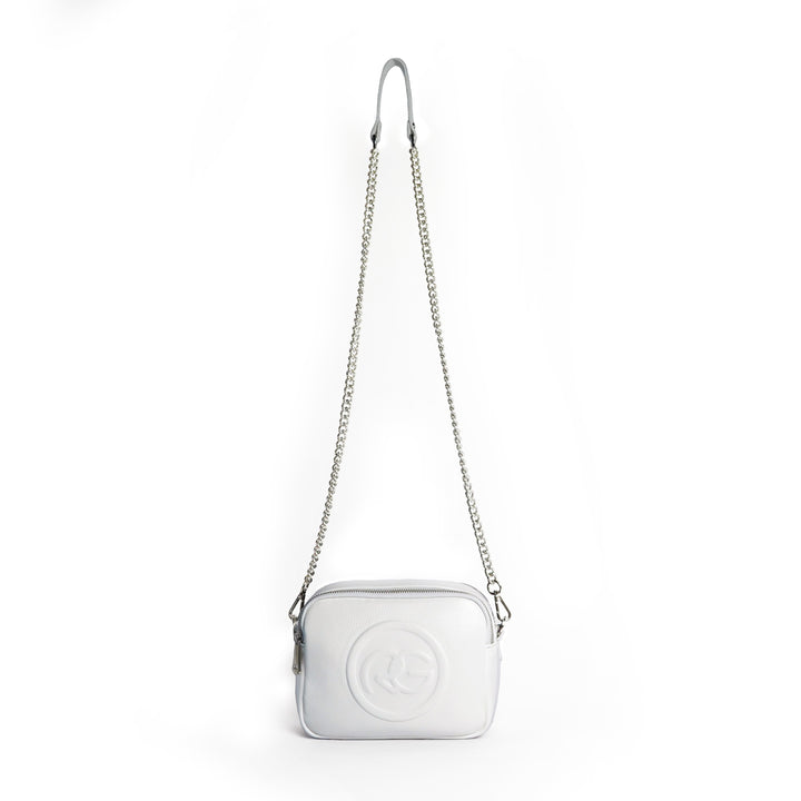 Roberta Gandolfi Roberta Pelle camera in pelle con doppio scomparto e tracolla staccabile Promozione Limitata