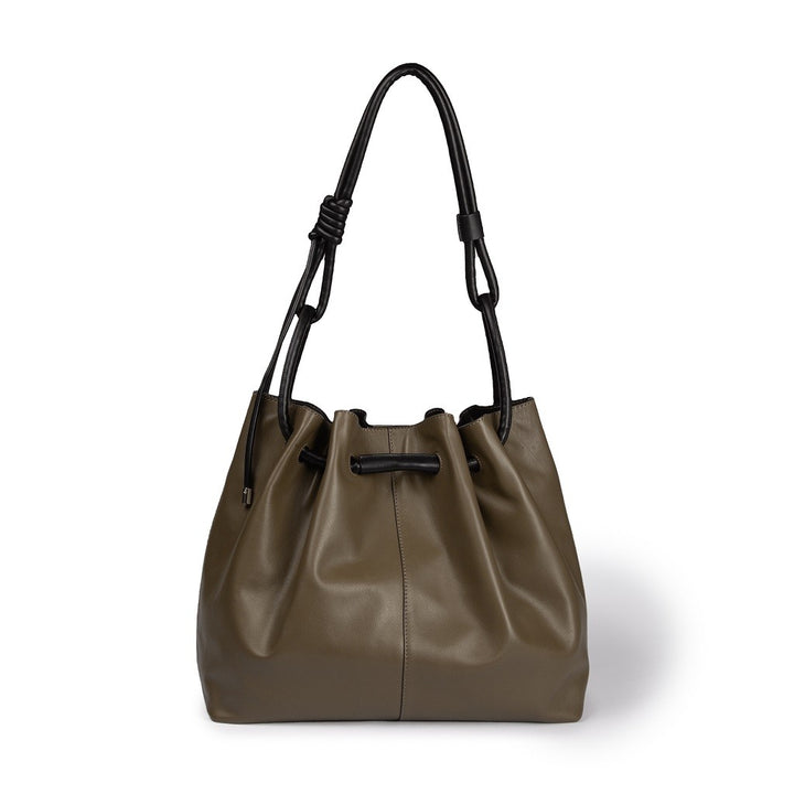 Roberta Gandolfi Gisella Large borsa con doppia portabilità mano o spalla in morbido vitello Vendite Flash