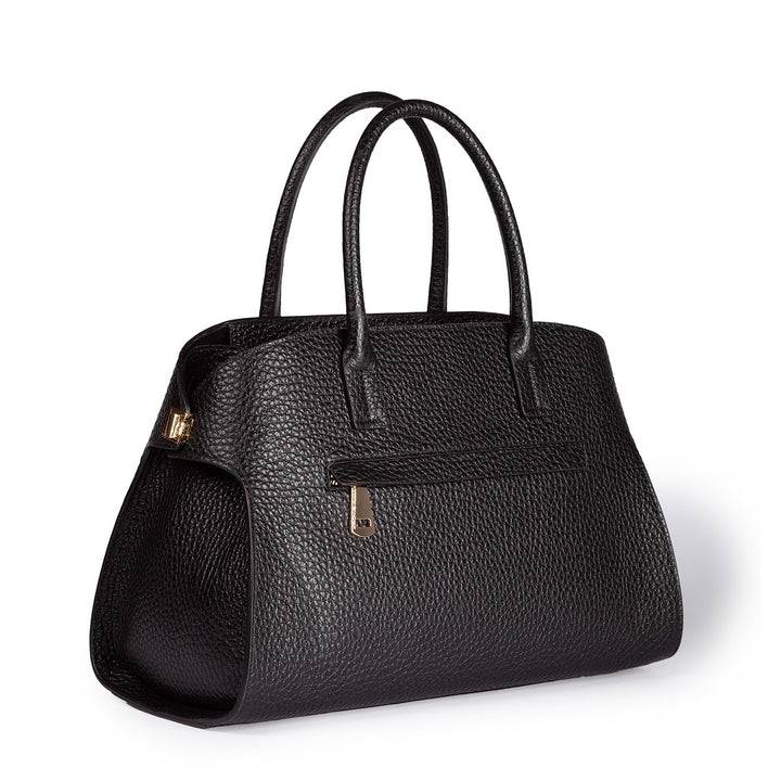 Roberta Gandolfi Elodie bowling medium borsa a mano in pelle con tracolla staccabile e regolabile Offerta migliore