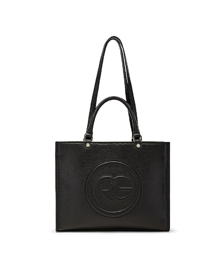 Roberta Gandolfi Roberta Pelle medium Borsa a mano in pelle con doppi spallacci per essere portata a spalla e tramezza Sconto di tempo limitato