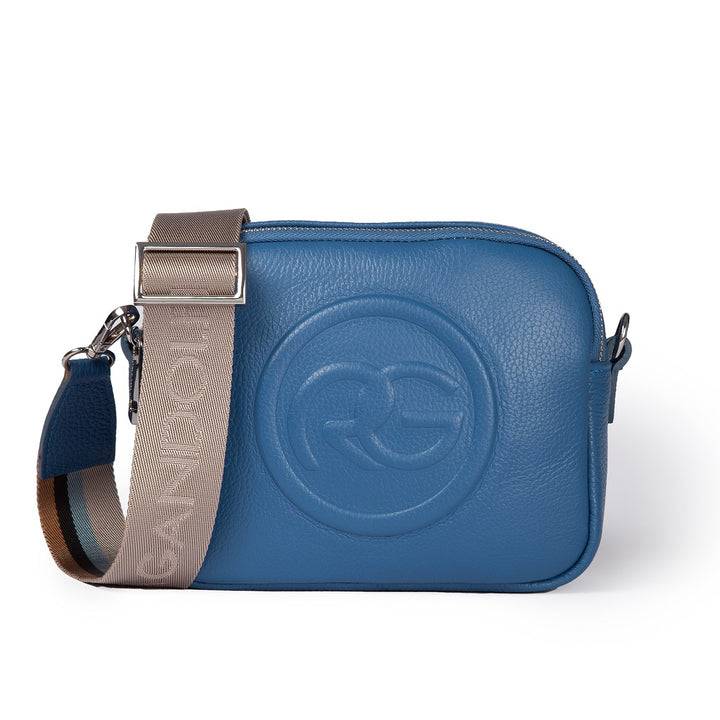 Roberta Gandolfi Roberta Pelle camera e crossbody in pelle con doppio scomparto e tracolla staccabile Offerte speciali