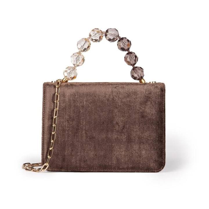 Roberta Gandolfi Sirenetta Mini Velluto di seta e manico gioiello Super Saving Price