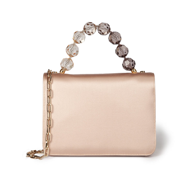 Roberta Gandolfi Sirenetta Mini bag in raso di seta e manico gioiello Ultimo giorno