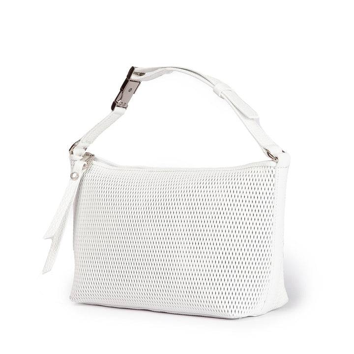 Roberta Gandolfi Yuma baguette in pelle con spallaccio regolabile 50% di sconto con spedizione gratuita