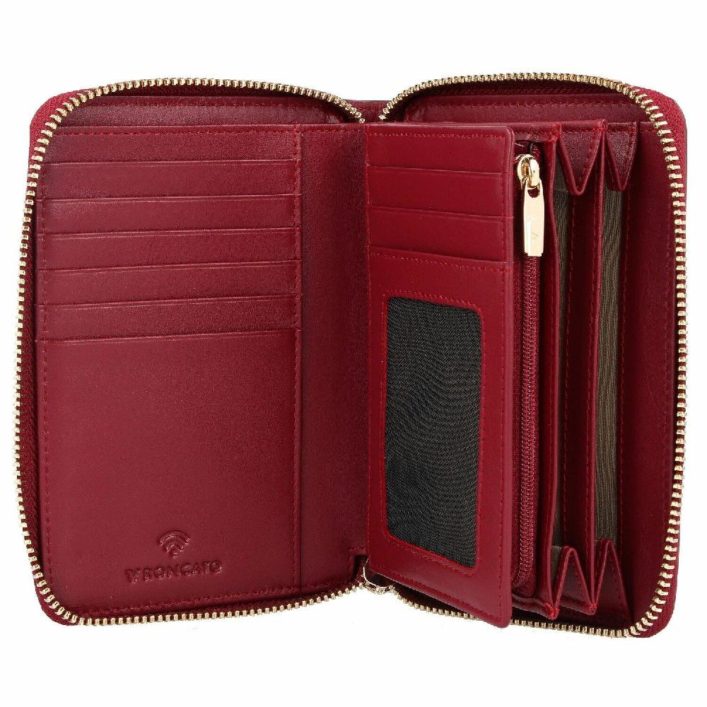 Roncato Portafoglio donna firenze 2.0 bordeaux Negozio Online Roncato Negozio