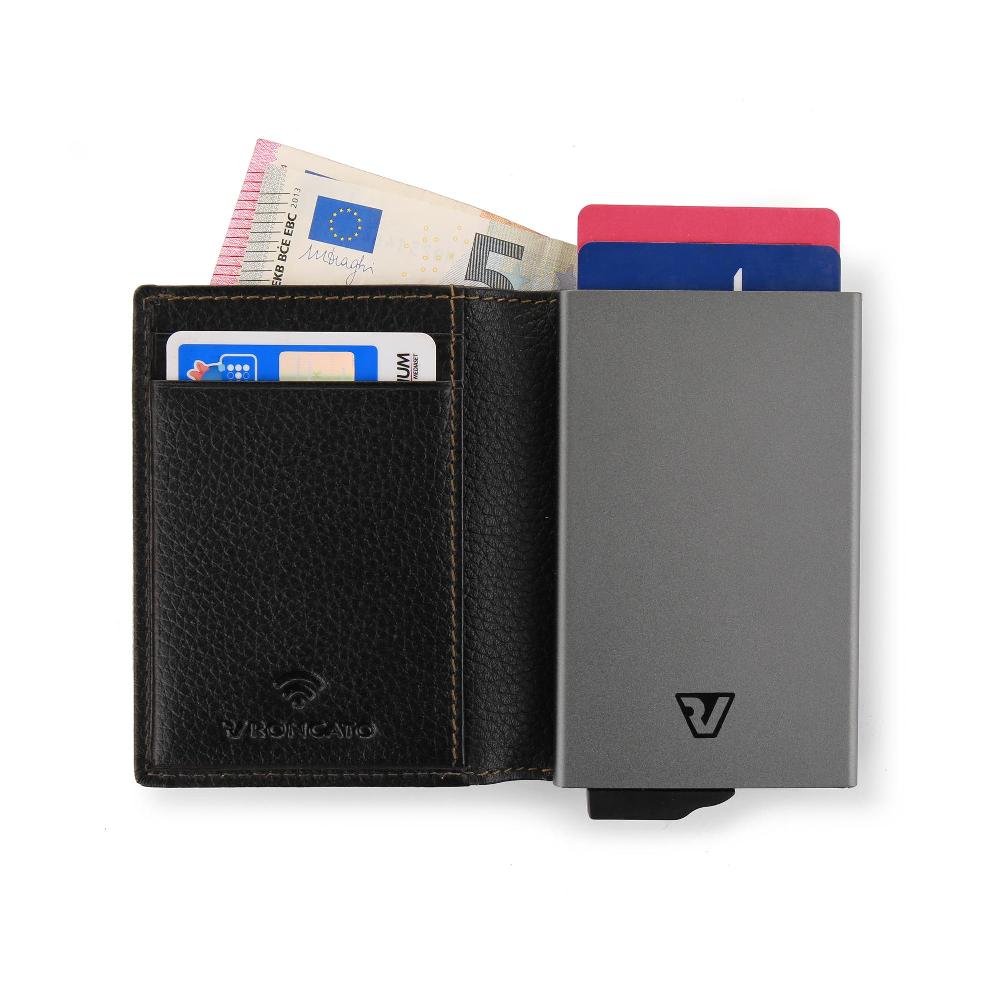 Roncato Porta carte di credito iron 4.0 nero Negozio Online Roncato Pezzi Unici