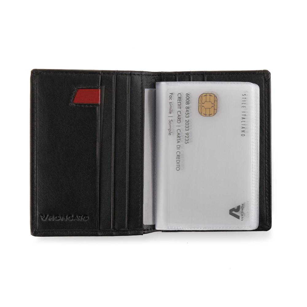 Roncato Porta carte di credito pascal nero Negozio Online Roncato Economico
