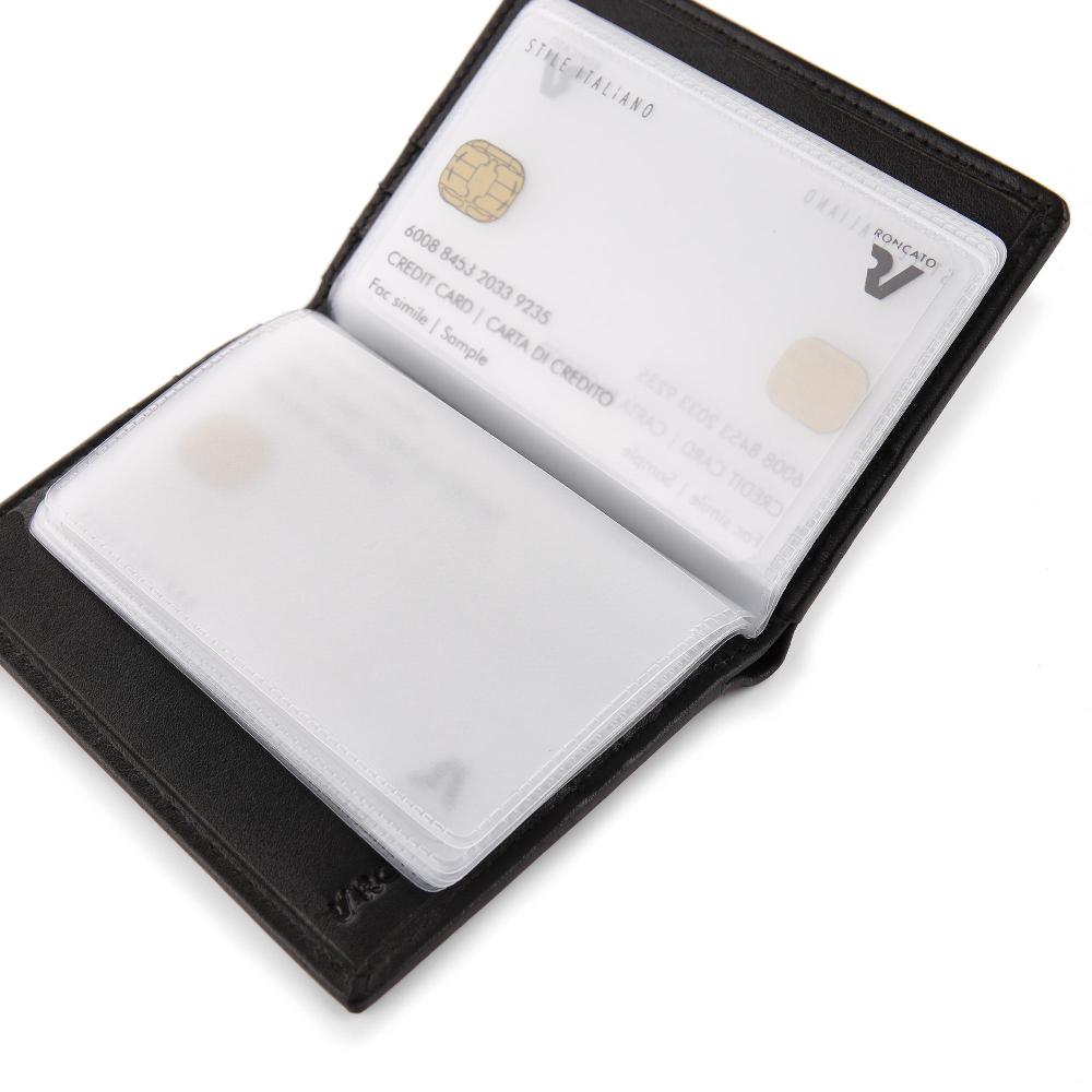 Roncato Porta carte di credito pascal nero Negozio Online Roncato Economico