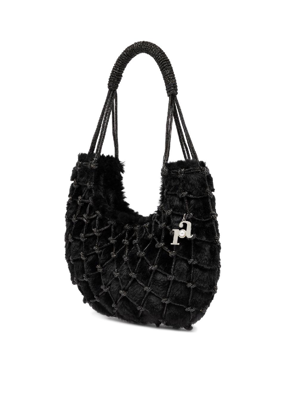 Rosantica Nodi Fluffy Black In Vendita