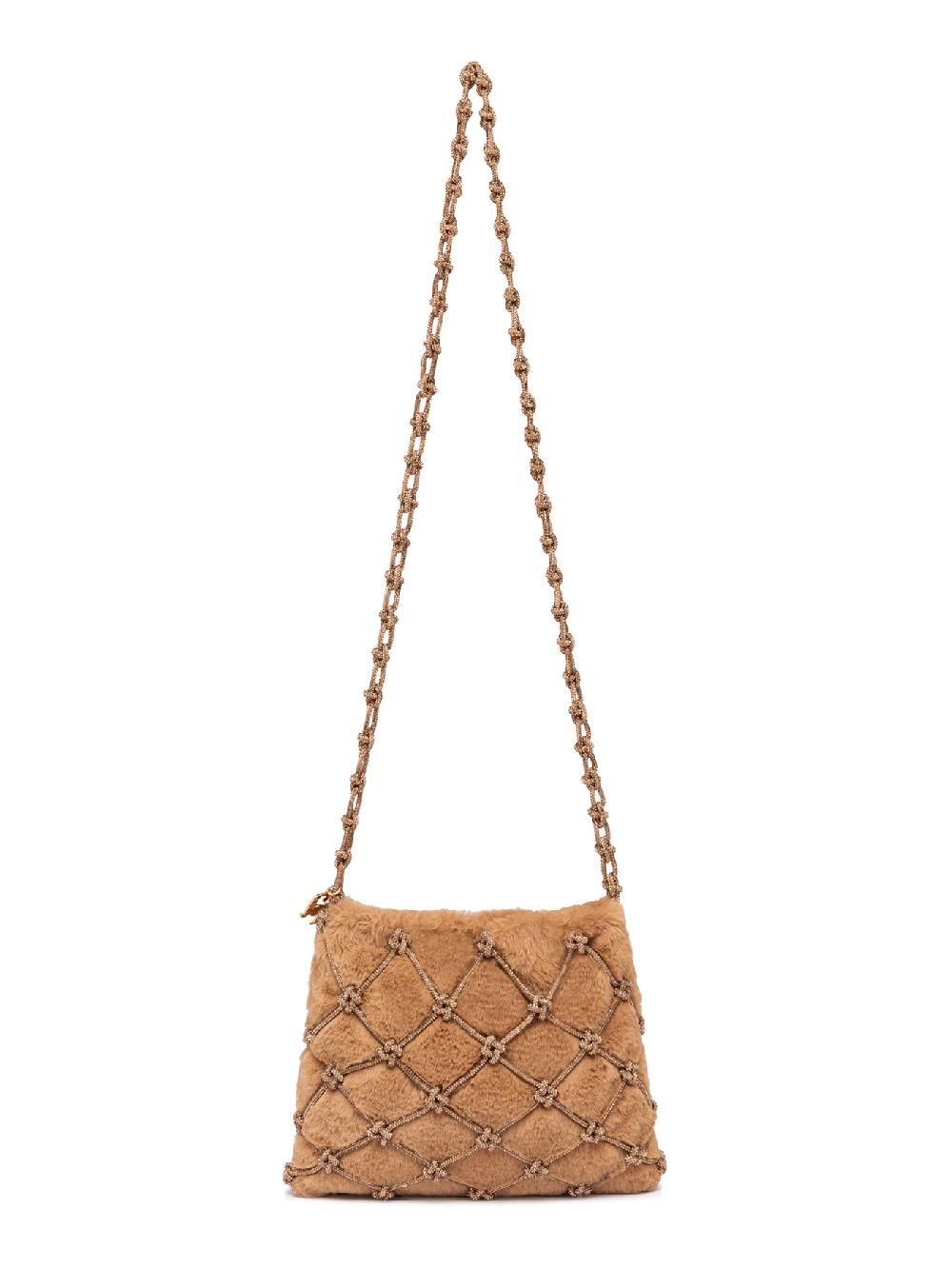 Rosantica Fluffy Flat Brown Vendita Calda
