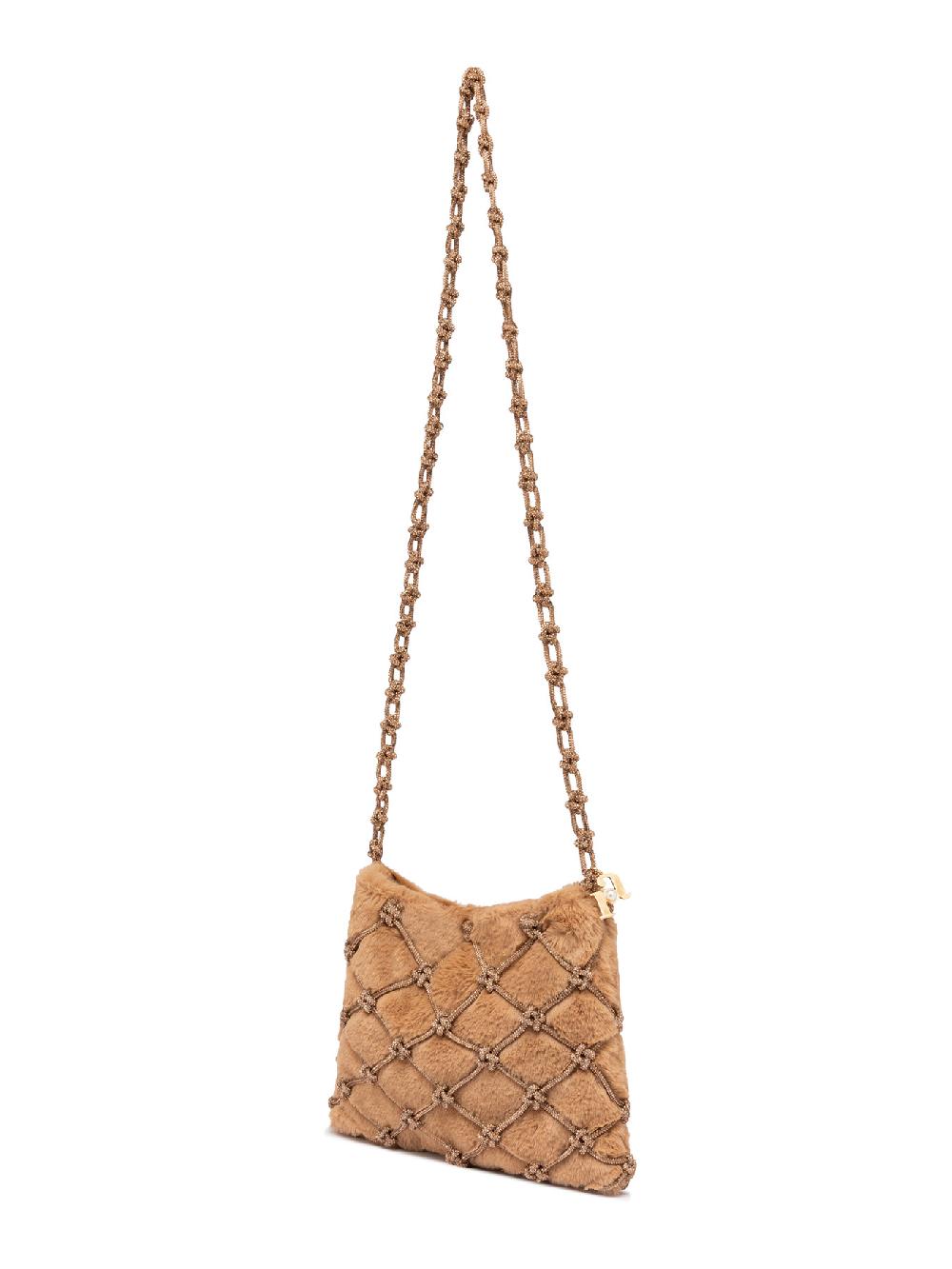 Rosantica Fluffy Flat Brown Vendita Calda