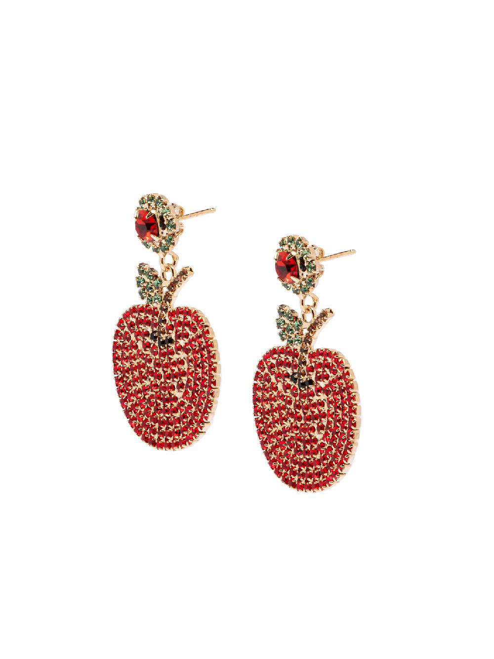 Rosantica Cornucopia Red Earrings Sottocosto