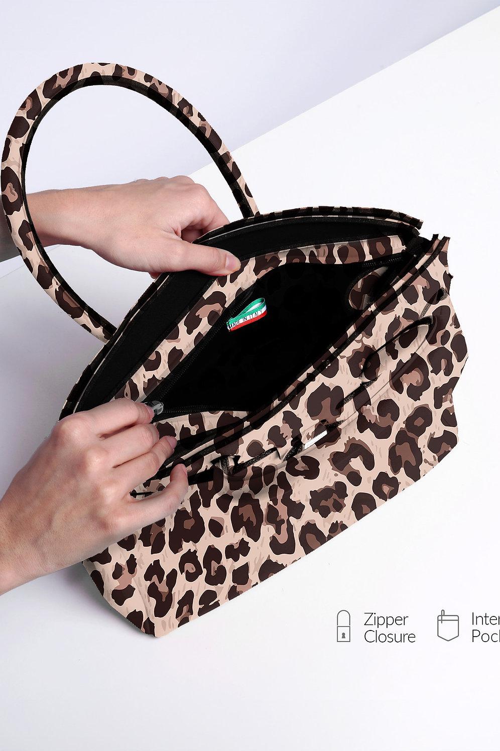 Save my bag Petite Miss Plus - Leopard In Saldo