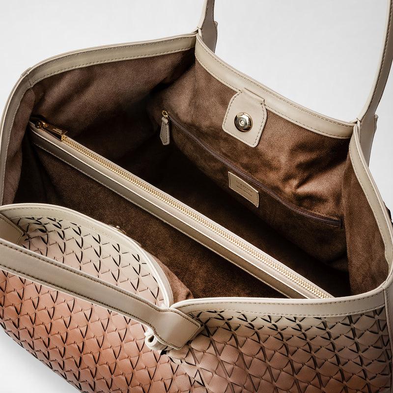 Serapian TOTE BAG SECRET IN MOSAICO Affare Del Giorno