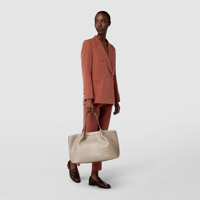 Serapian Tote bag secret in mosaico sahara Pezzi Unici