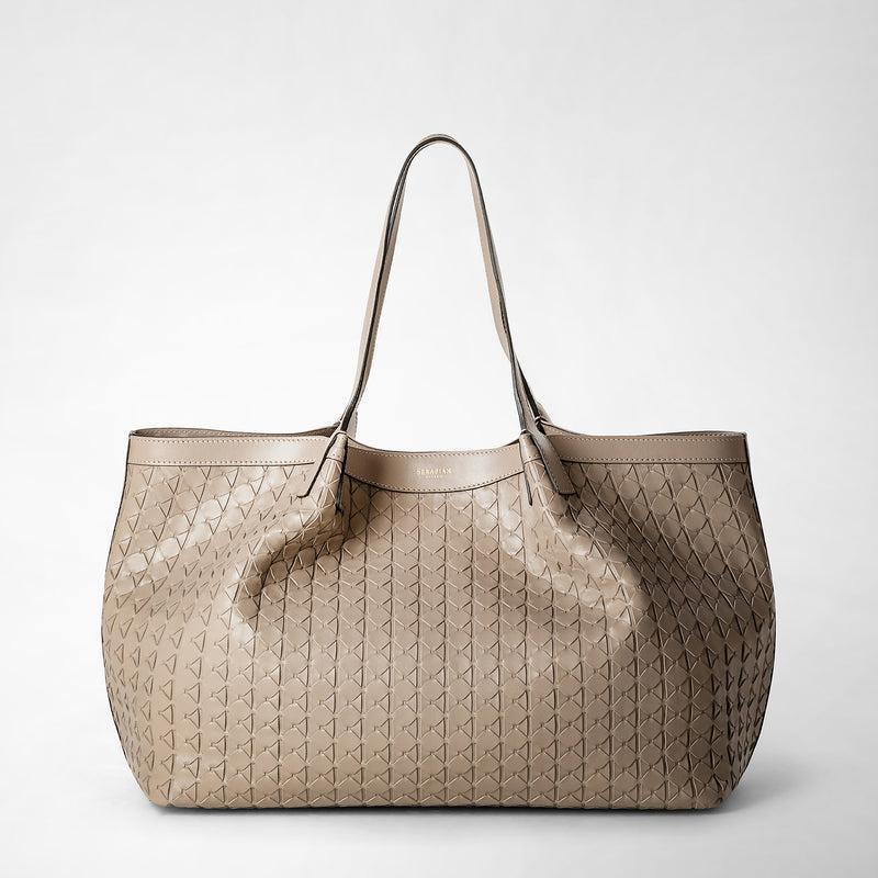 Serapian Tote bag secret in mosaico sahara Pezzi Unici
