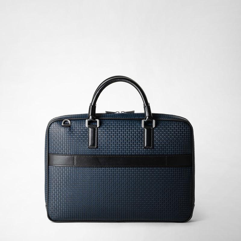 Serapian Borsa business extra slim in stepan blu oceano Saldi