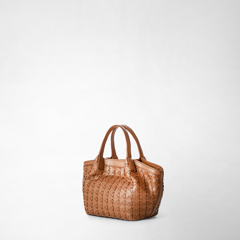 Serapian Mini secret bag in mosaico tan Italia