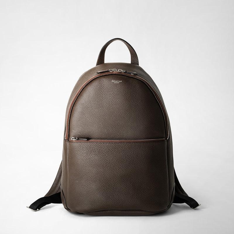 Serapian Backpack in cachemire leather espresso Soddisfazione Garantita