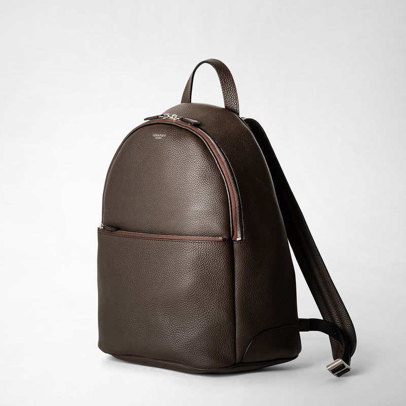 Serapian Backpack in cachemire leather espresso Soddisfazione Garantita